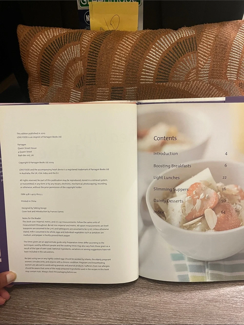 Parragan Books healthy dishes